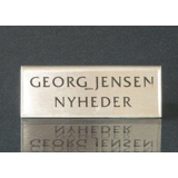 Georg Jensen sign in metal - News