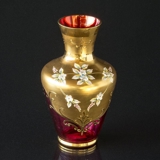 Bømisk Glas vase, vintage