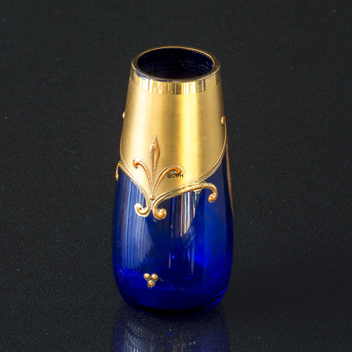 Bømisk Glas vase, vintage