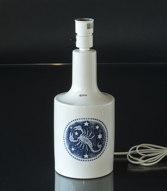 Stjernetegnslampe Krebs Royal Copenhagen F&M