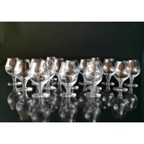 Holmegaard Amager cognac glass, set of 16 pieces.