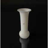 Holmegaard trompet vase, opal, mellem størrelse