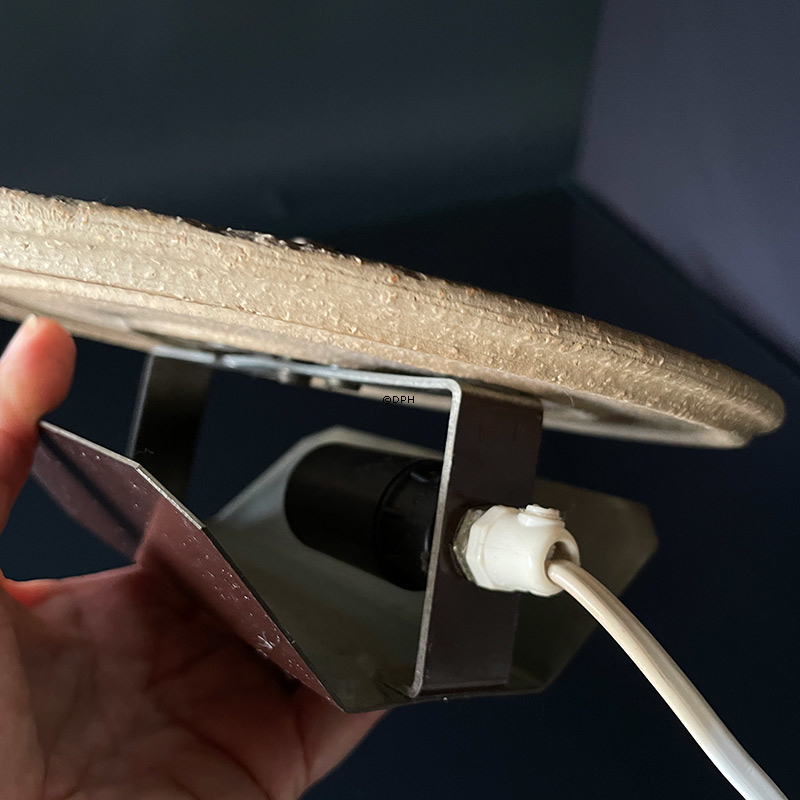 Søholm væglampe i stentøj - Virkelig fin Retro væglampe