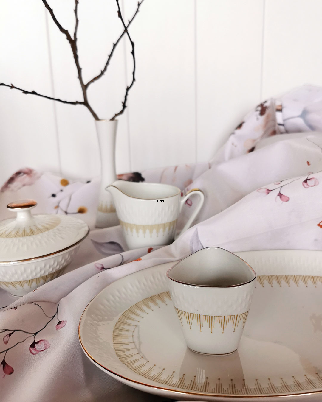 Bavaria Marcelisborg porcelæn (ialt 51 dele)