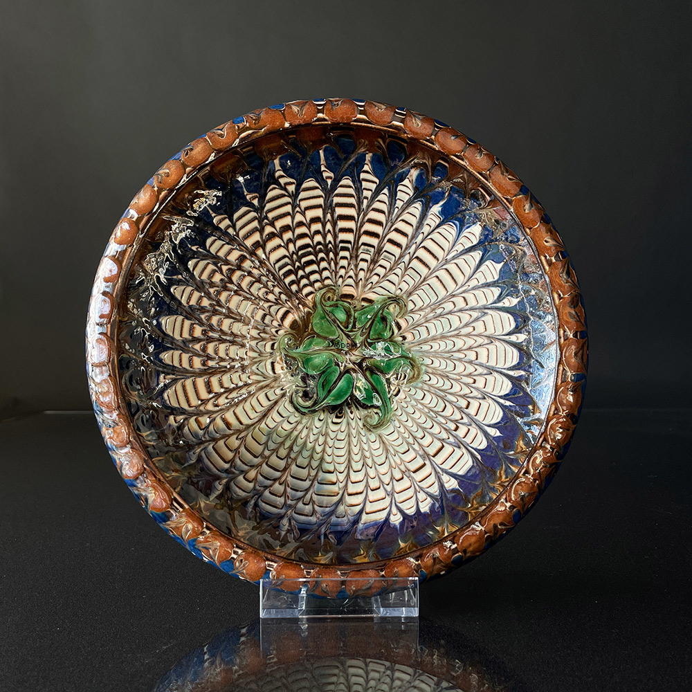 Kähler HAK stentøjsfad/skål med ombukket kant