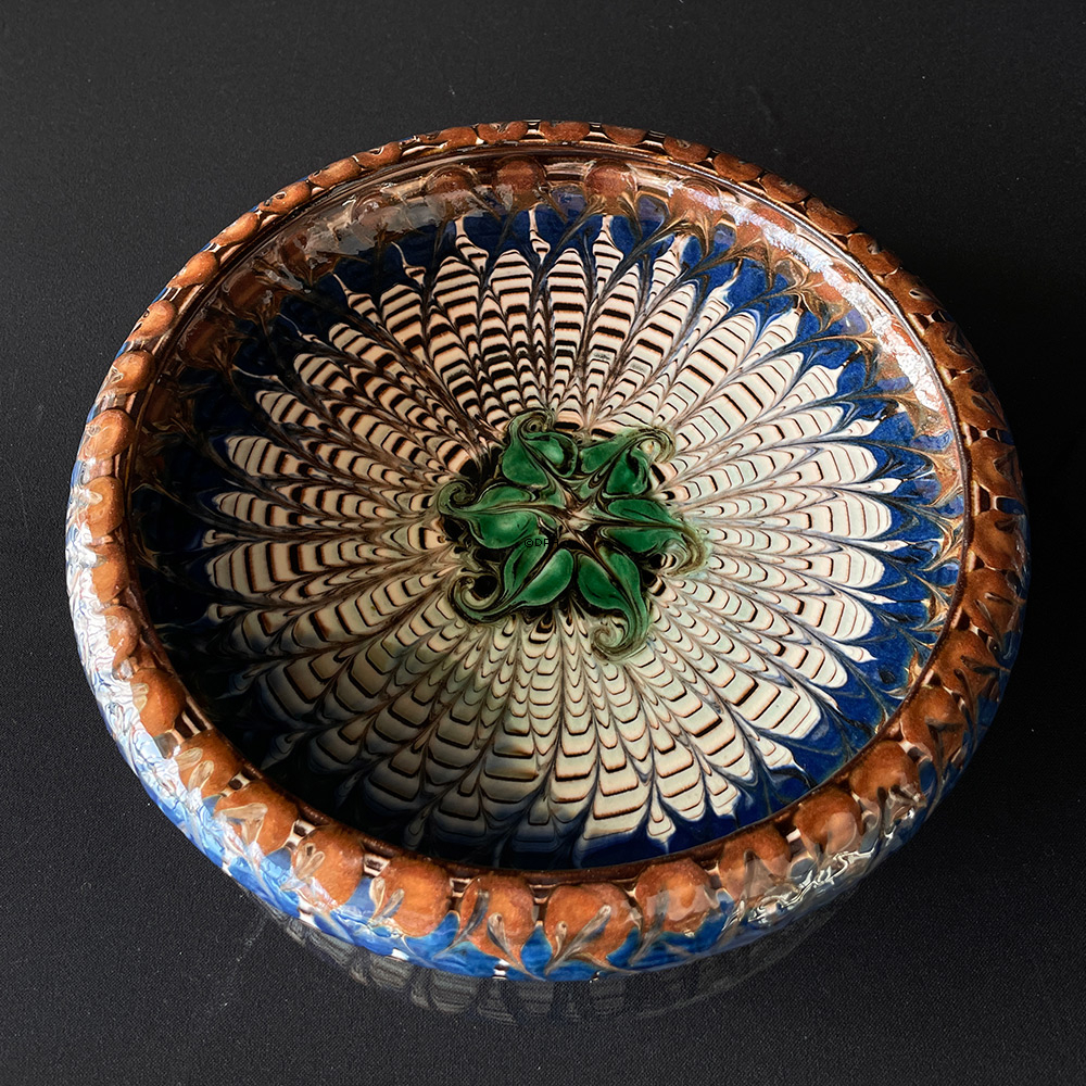 Kähler HAK stentøjsfad/skål med ombukket kant