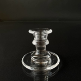 Holmegaard Venus glass candlestick, small 9 cm cm