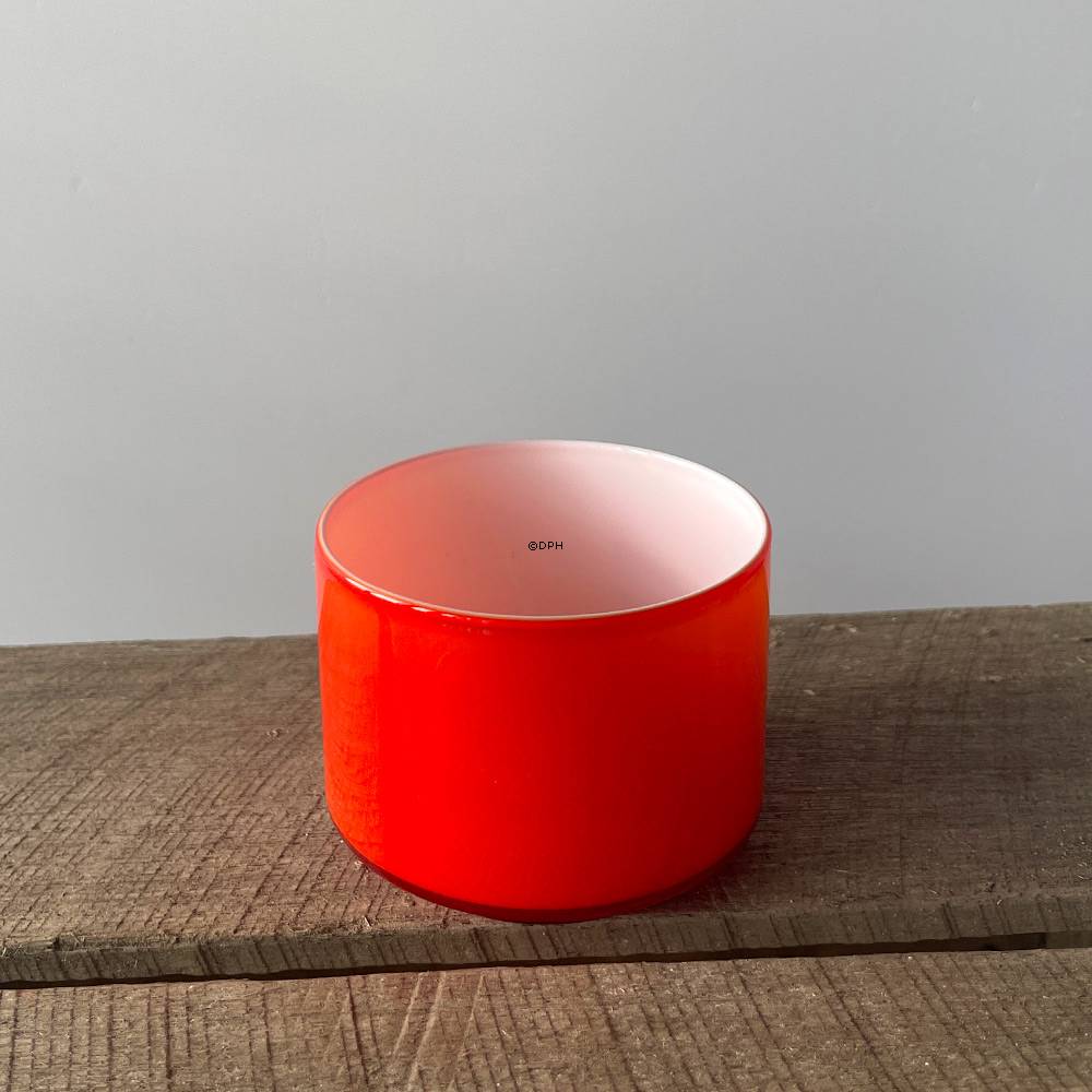 Holmegaard Orange Palet sukkerskål Design Michael Bang