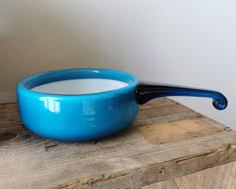 Holmegaard Blå Palet Skål Design Michael Bang