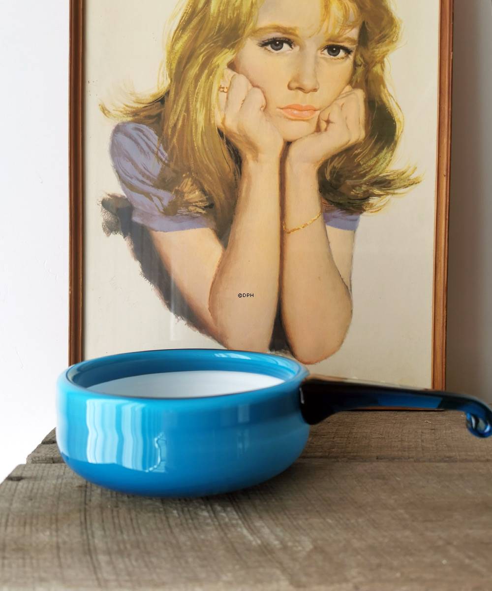 Holmegaard Blå Palet Skål Design Michael Bang