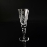 Huge red wine glass Antique Crystal Cup with cuts,