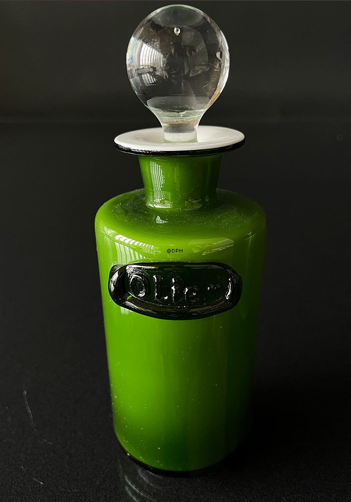 Holmegaard Grøn Palet olie/edike sæt Design Michael Bang