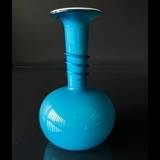 Holmegaard Blue Palette vase Design Michael Bang