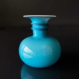 Holmegaard Blue Palette vase Design Michael Bang