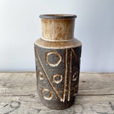 Løvemose Ceramic, vase with pattern