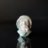 Bust of Fisher, ceramics, Michael Andersen & Son no. 3934-2