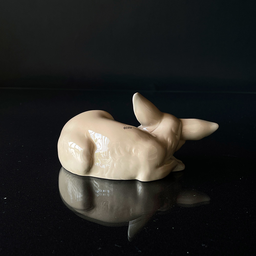 Lladro figur, ræv med unge