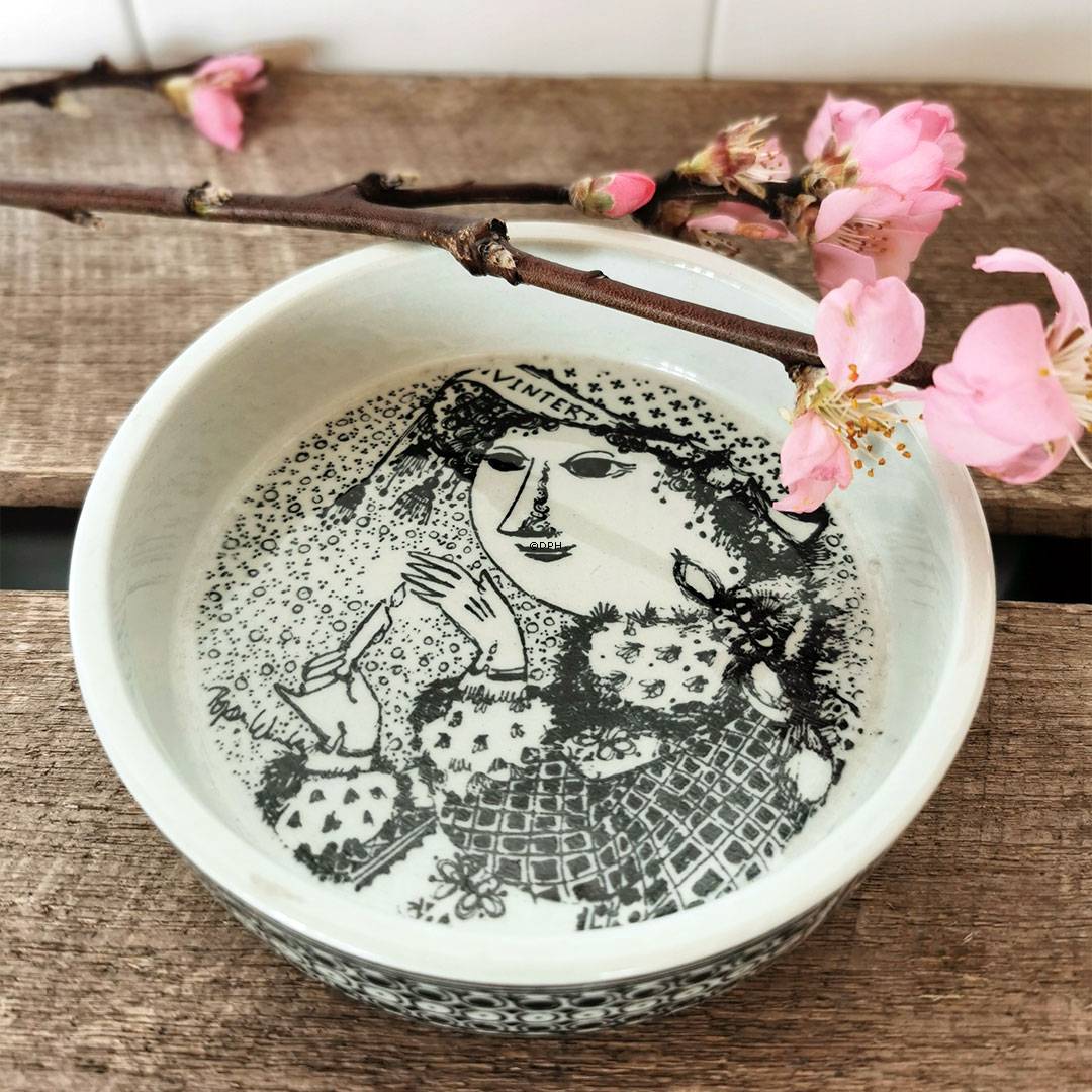 Wiinblad skål nr. 3027, Vinter