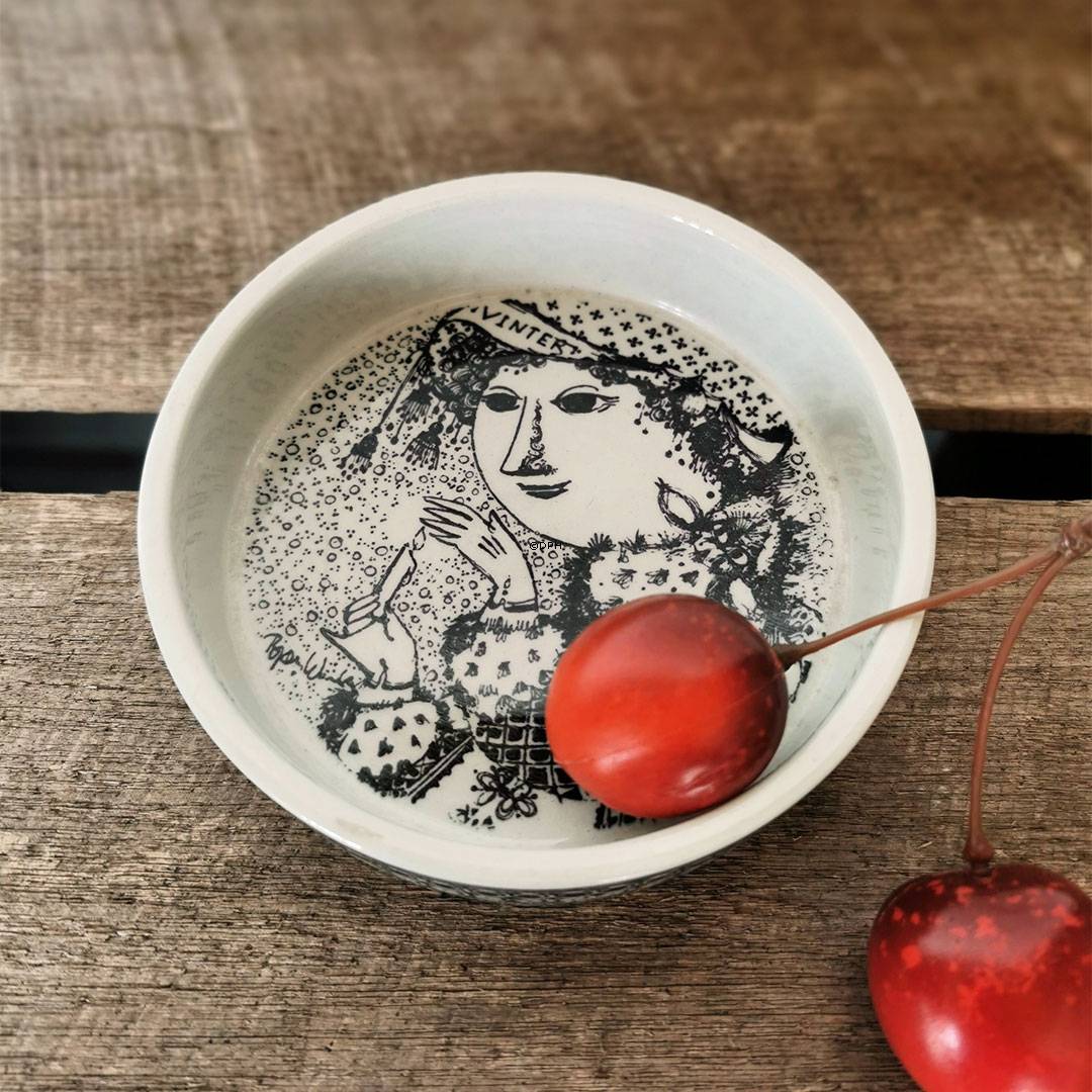 Wiinblad skål nr. 3027, Vinter