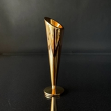 S. M. Design vase 24 carat gold coating