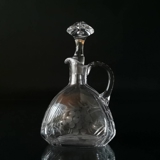 Carafe in Glass with Grindings