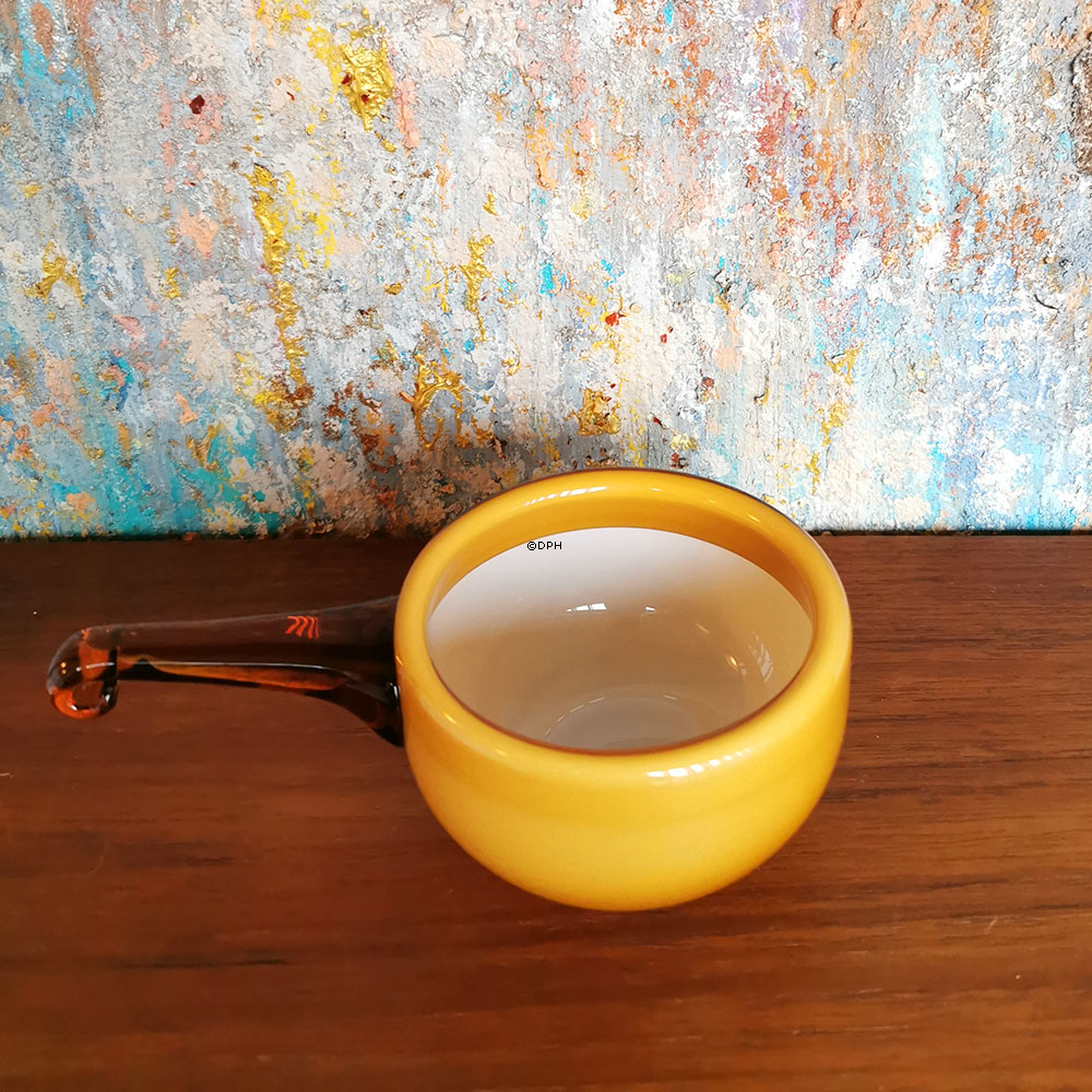 Holmegaard Karamel Palet Skål med hank (lille), Design Michael Bang