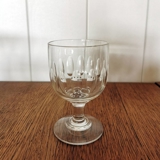 Vinglas med udskæring, cognac