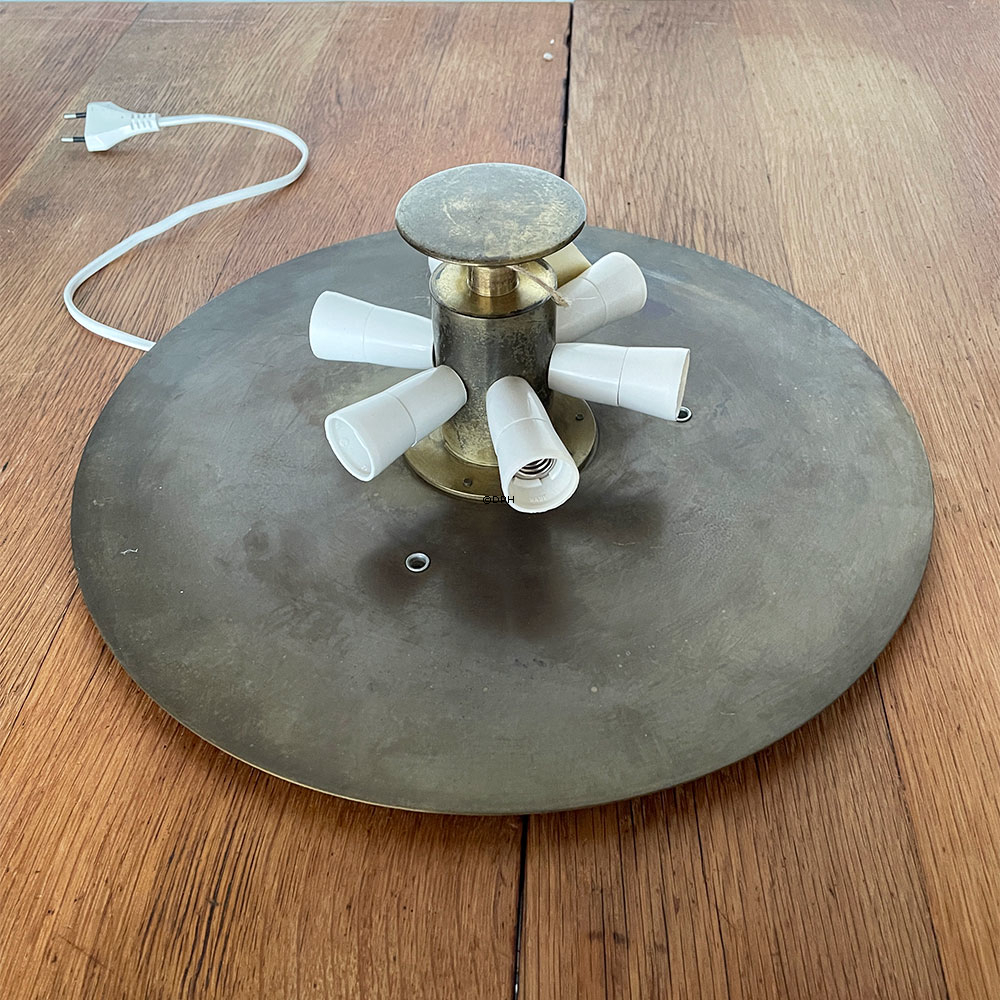 Retro Lofts eller Væglampe design Carl Fagerlund for Orrefors Glas/Lyfa  Ø40 cm