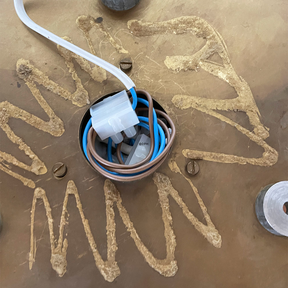 Retro Lofts eller Væglampe design Carl Fagerlund for Orrefors Glas/Lyfa  Ø40 cm