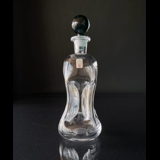 Holmegaard Glass Decanter with Turquoise Stopper