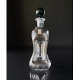 Holmegaard Glas Klukflaske med tyrkis prop