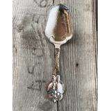 Serving spoon in Three-Tower silver 925 (with inscription and monogram 28-08-31)