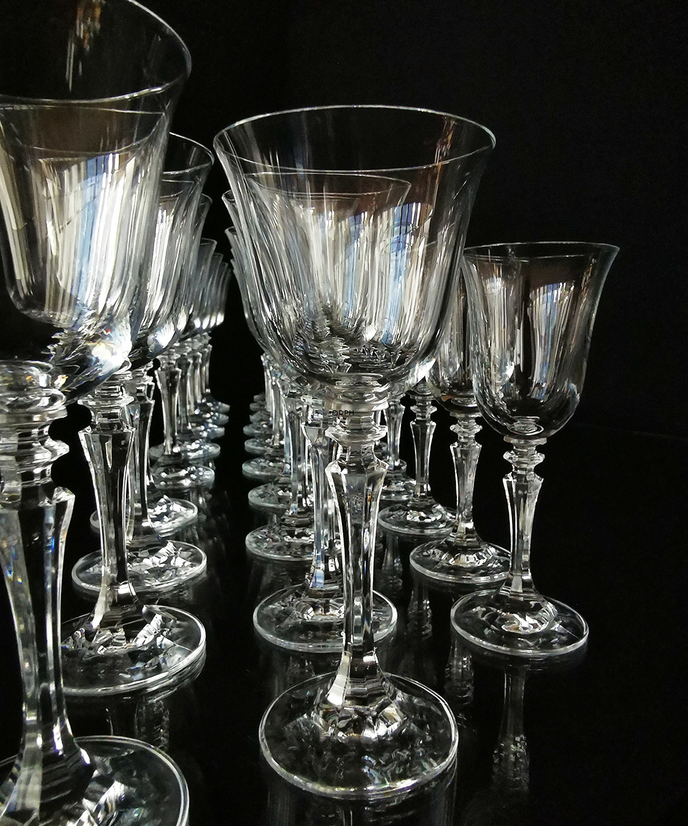Vintage Drikkeglas SÆT - SCHOTT-ZWIESEL Krystal, Prestige Mønster, TYCAALAK