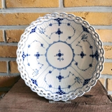 Musselmalet, Bowl with Lace Edge Ø 23 cm, Bavaria Schumann