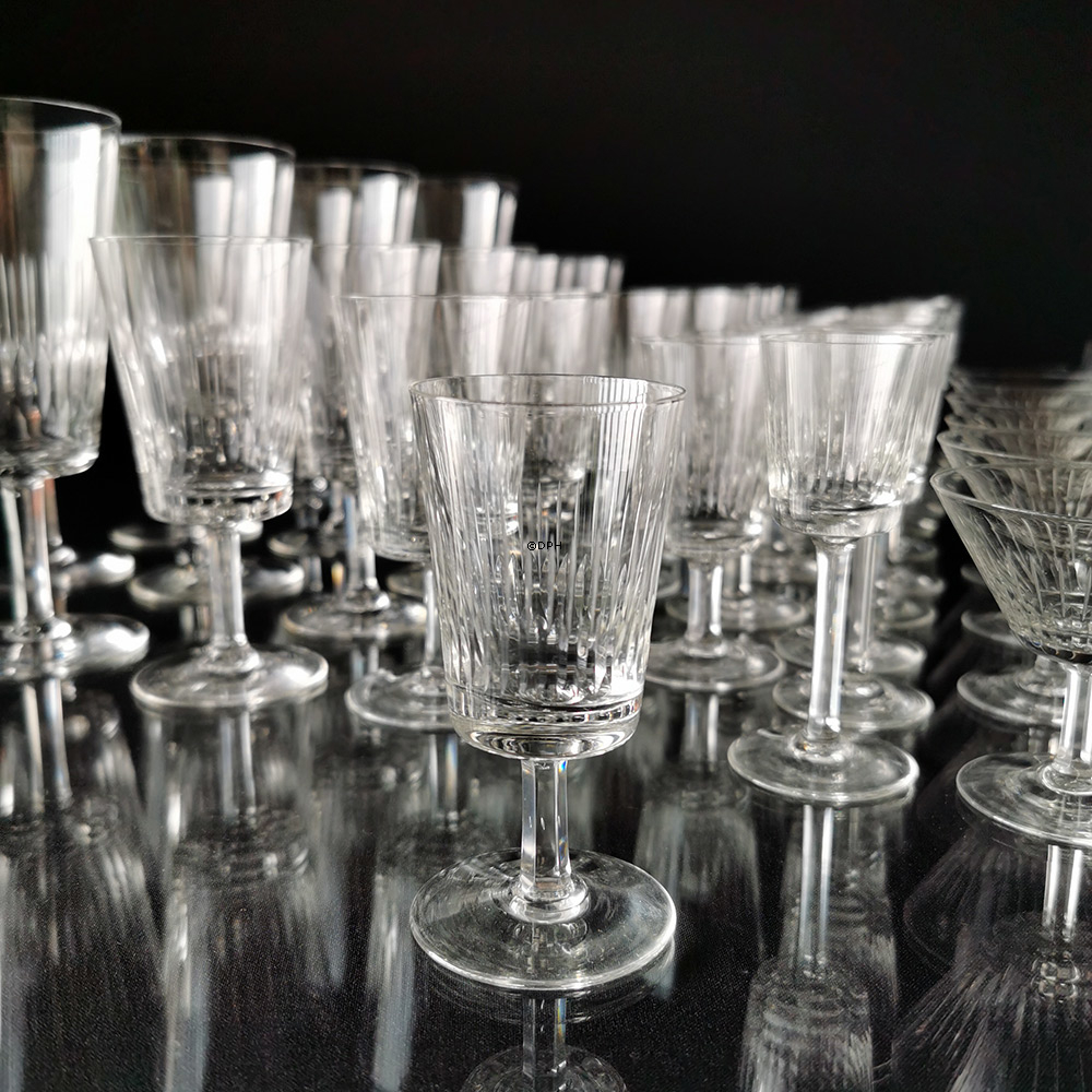 Vintage Crystal Vinglas Drikkeglas SÆT total 58 stk.