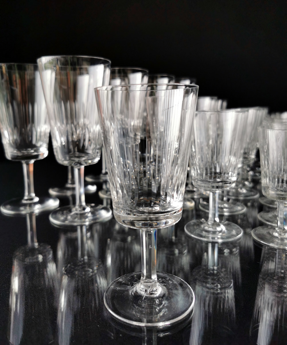 Vintage Crystal Vinglas Drikkeglas SÆT total 58 stk.