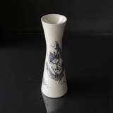 Vase/kande Bjørn Wiinblad sort/hvid med damer og påfugle nr. 3165-472