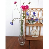 Glas vase med "bobler" i glasset
