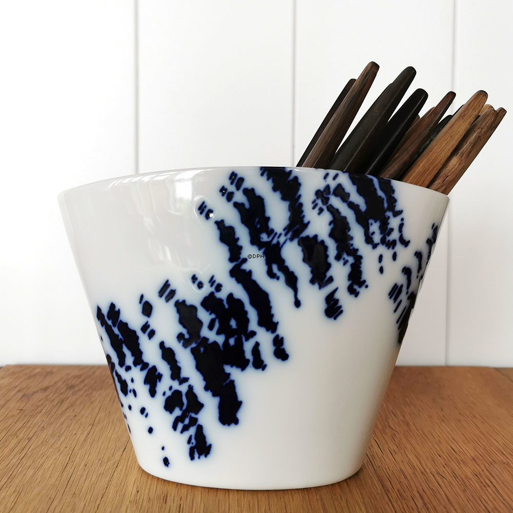 Raadvad Palisander Eton bestik, i alt 69 dele