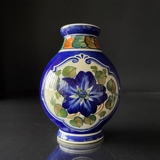 Aluminia vase blomstermotiv nr. 1268-1084