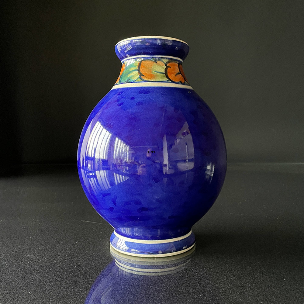 Aluminia vase blomstermotiv nr. 1268-1084