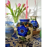 Aluminia vase blomstermotiv nr. 546-345