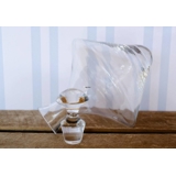 Liggende karaffel i glas
