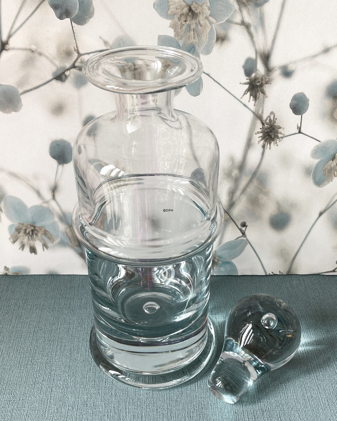 Holmegaard Regiment Karaffel med 4 shot glas