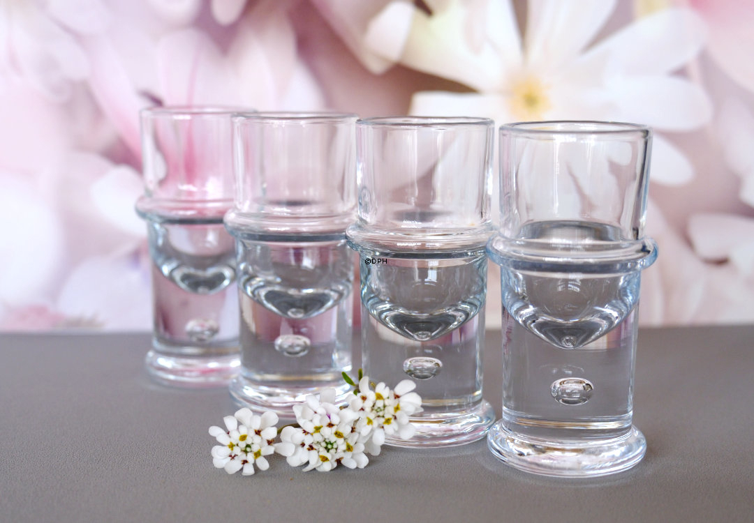 Holmegaard Regiment Karaffel med 4 shot glas