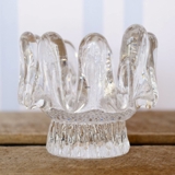 "Sunflower" glas fyrfadsstage, 9 cm, Kosta Boda