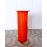 Holmegaard Orange Palet/Regnbue vase, Design Michael Bang