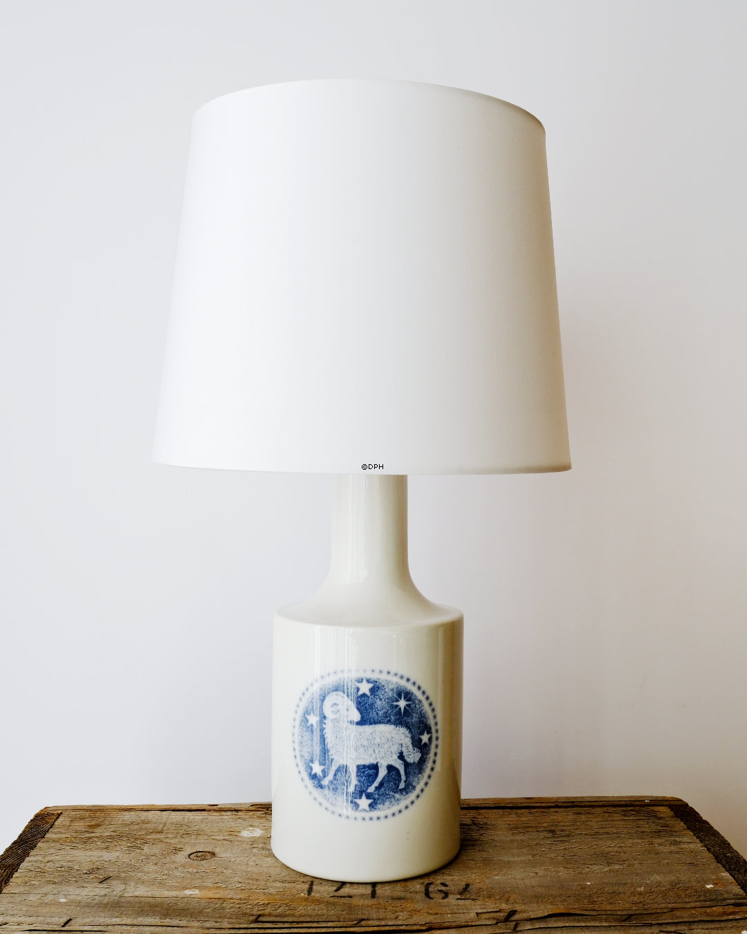 Stjernetegnslampe Vædder Royal Copenhagen F&M