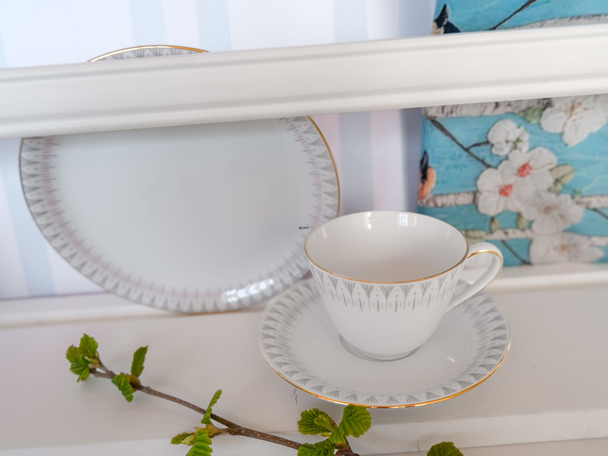 Bavaria Kongeaa kaffestel til 12 personer (Retro/Vintage)