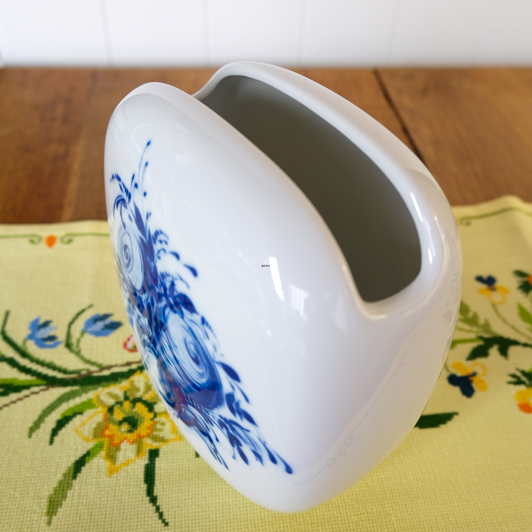 Rosenthal vase nr. 3551/22, blå blomst